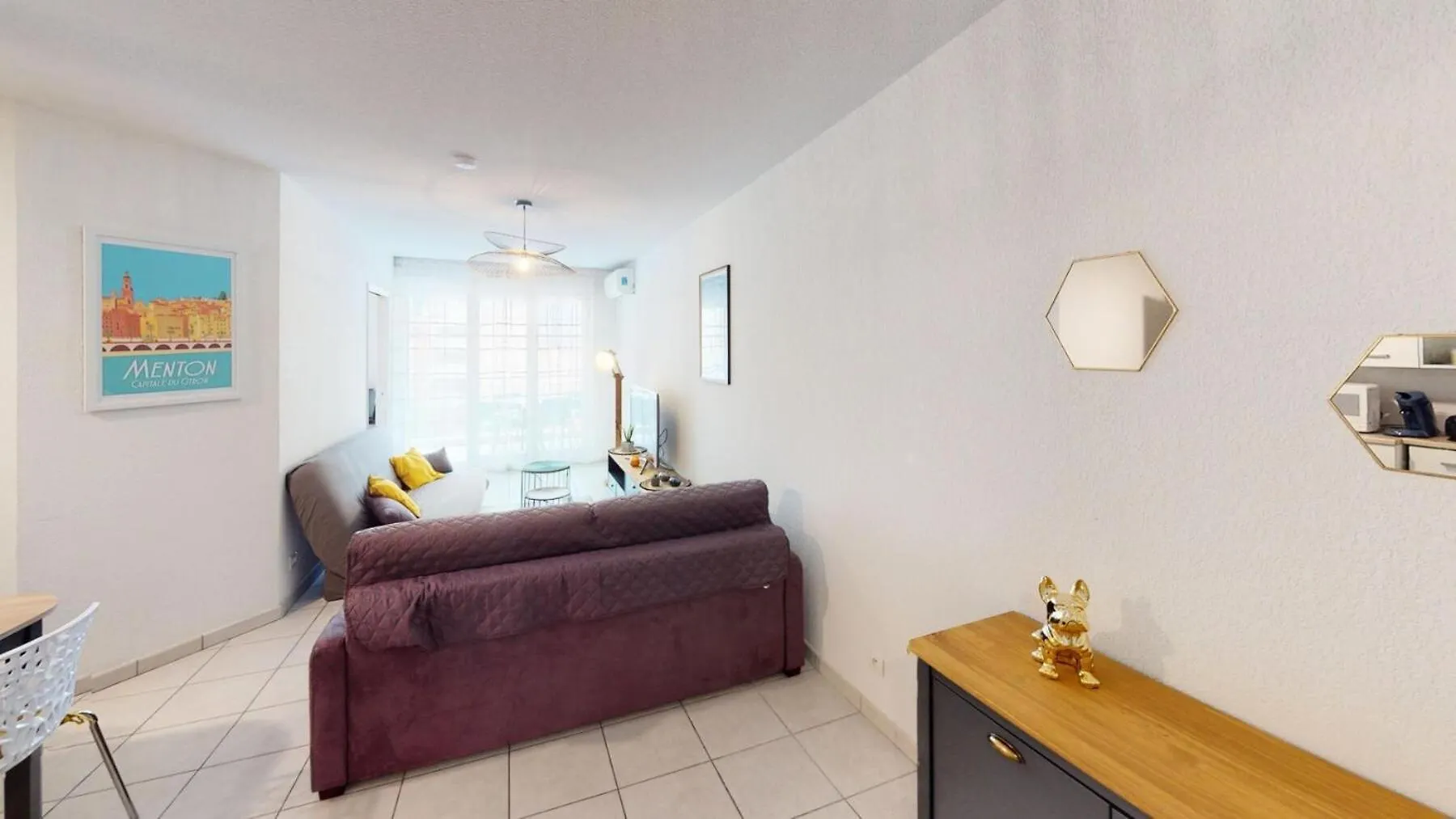 Residence Royal Plaza - Giotto - Tres Joli 2P Climatise En Plein Centre Avec Terrasse Et Parking Prive Mae-9194 Menton 0*,