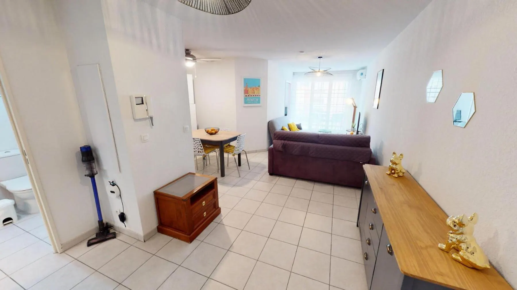 Residence Royal Plaza - Giotto - Tres Joli 2P Climatise En Plein Centre Avec Terrasse Et Parking Prive Mae-9194 Menton